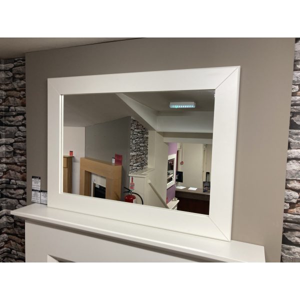 Brison Priory White Mirror 43 Inch Wide *TO CLEAR*