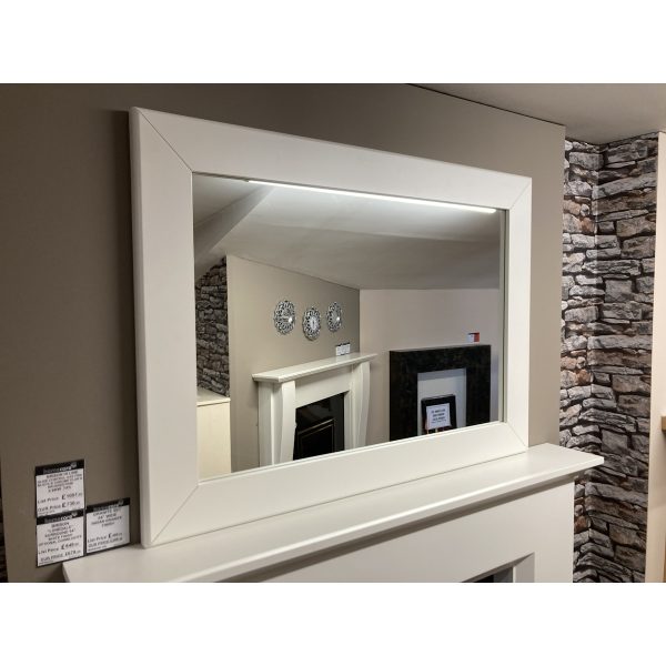 Brison Priory White Mirror 43 Inch Wide *TO CLEAR* - Image 2