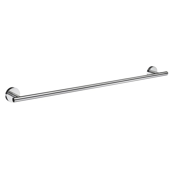 Smedbo Home Single Towel Rail HK3464 Polished Chrome