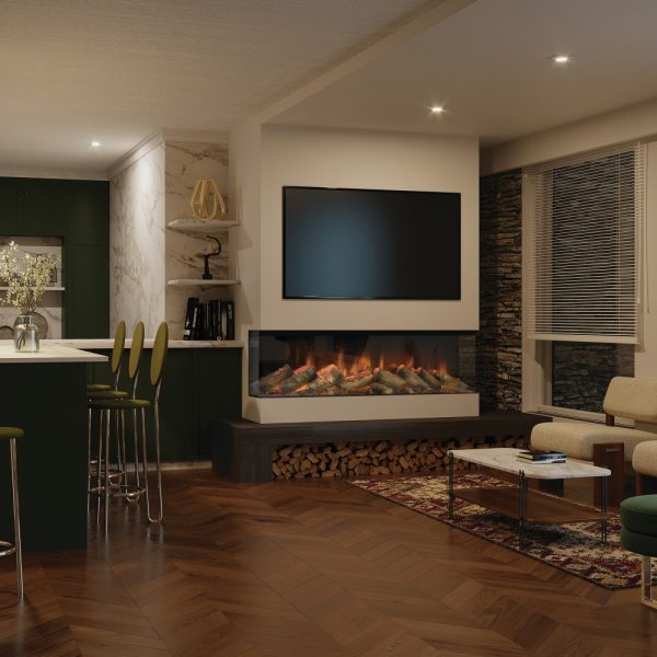 Evonic Halo 1800 XT Landscape Electric Fire formerly Asta