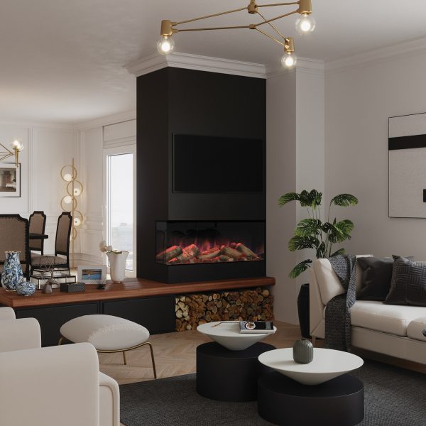 Evonic Halo 1250 XT Landscape Electric Fire formerly Exor - Image 2