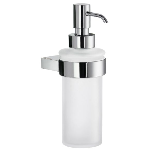 Smedbo Air Holder With Glass Soap Dispenser AK369 Polished Chrome