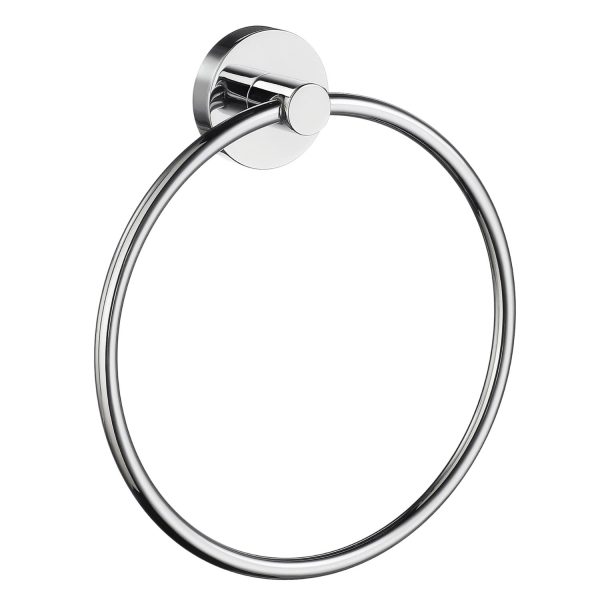 Smedbo Home Towel Ring HK344 Polished Chrome