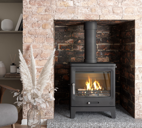 F2 Vue Landscape - 5kw Multifuel Cast Iron Stove