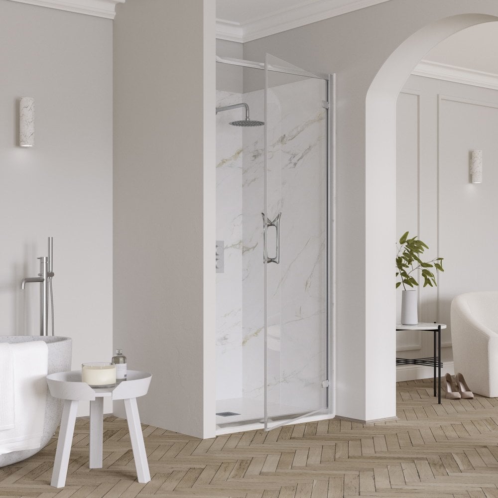 Flair Shower Enclosures ORO Sliding Quadrant Shower Enclosure Door