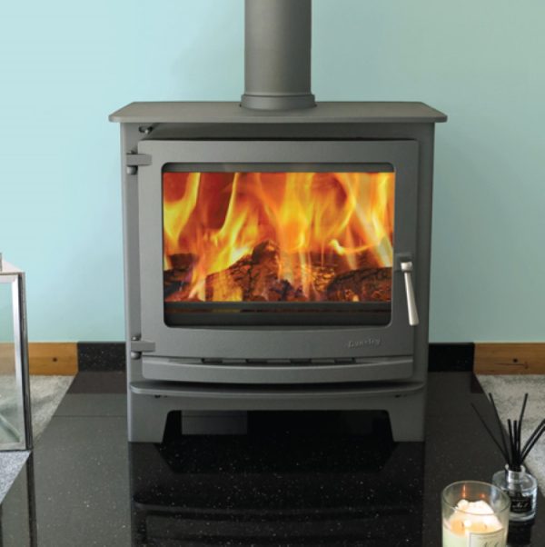 Dunsley Avance 500 Multifuel / Woodburning Stove Black inc Smokeless Fuel Kit
