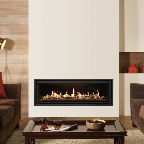 Gazco Studio 3 Glass Fronted Edge Gas Fire