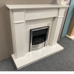 Elgin And Hall Deanswood Fireplace With Downlights ***TO CLEAR***
