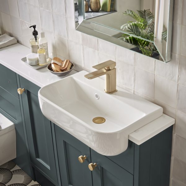 Roper Rhodes Burford Fitted Bathroom Furniture - Juniper Green - Image 4