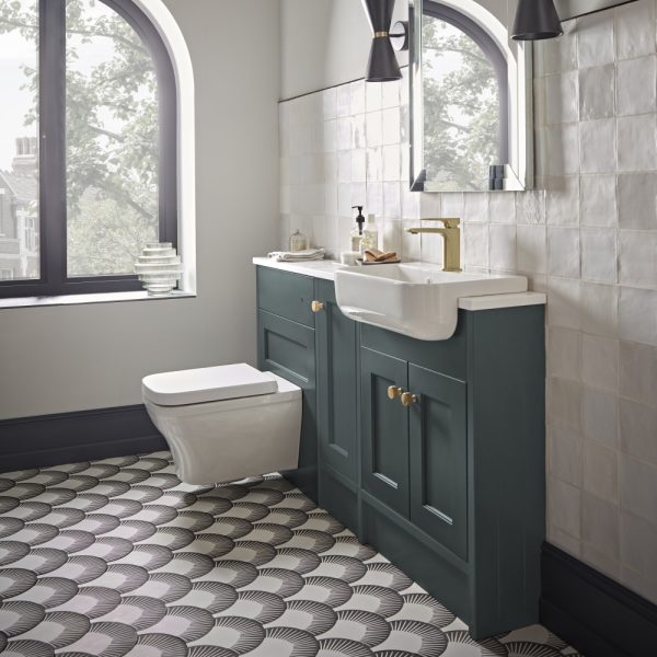 Roper Rhodes Burford Fitted Bathroom Furniture - Juniper Green - Image 5