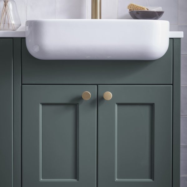 Roper Rhodes Burford Fitted Bathroom Furniture - Juniper Green - Image 2