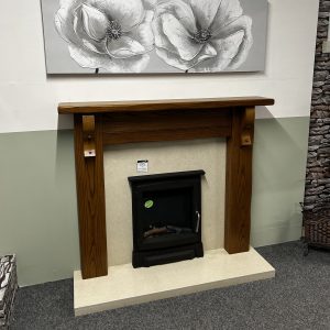 Focus Fireplaces Cropton Solid Oak Surround *TO CLEAR*