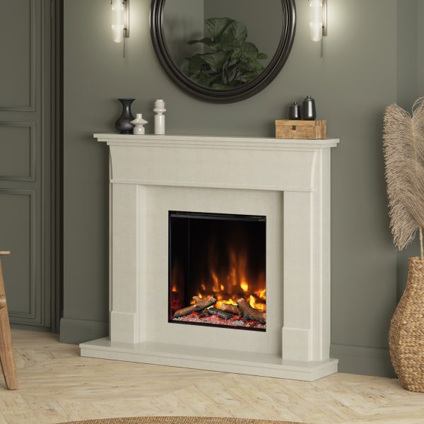 Pryzm by Elgin And Hall Ezra Micro Marble Electric Suite