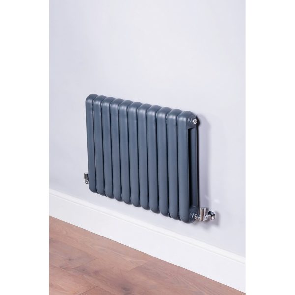 DQ Heating Cassius Horizontal Central Heating Designer Double Panel Radiator - Image 2