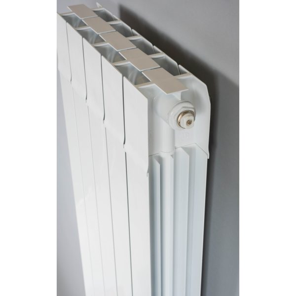DQ Heating Dawley Vertical Central Heating Aluminium Designer Radiator - Image 2