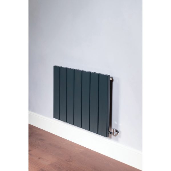 DQ Heating Moto Horizontal Central Heating Aluminium Designer Radiator