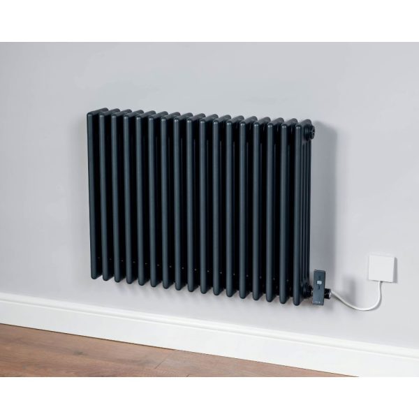 DQ Modus Horizontal Mild Steel Fully Electric App controlled Designer Radiator - Image 2