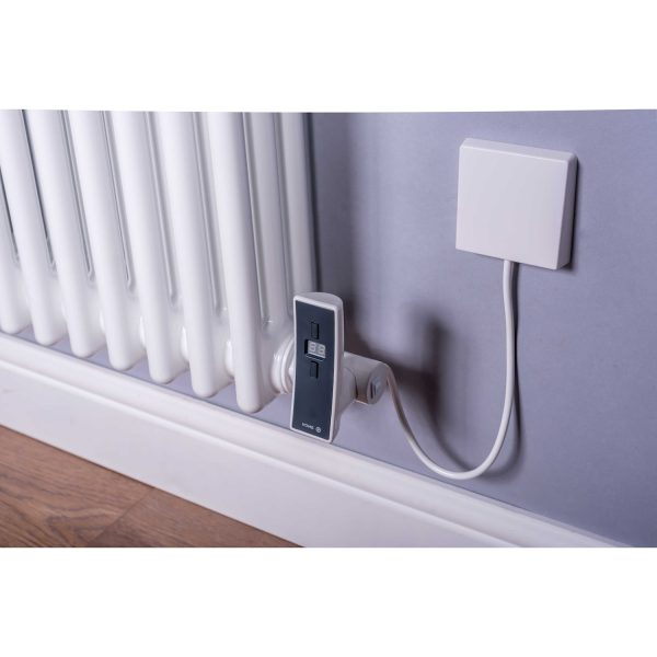 DQ Modus Horizontal Mild Steel Fully Electric App controlled Designer Radiator - Image 5