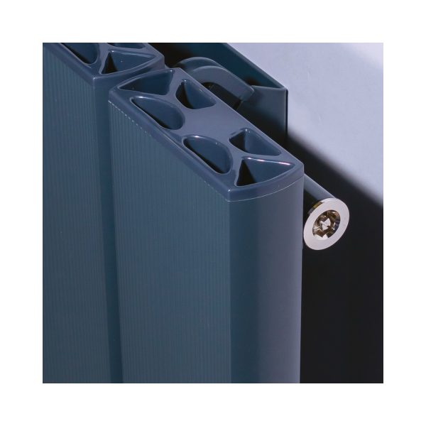 DQ Moto Vertical Central Heating Aluminium Designer Radiator - Image 4