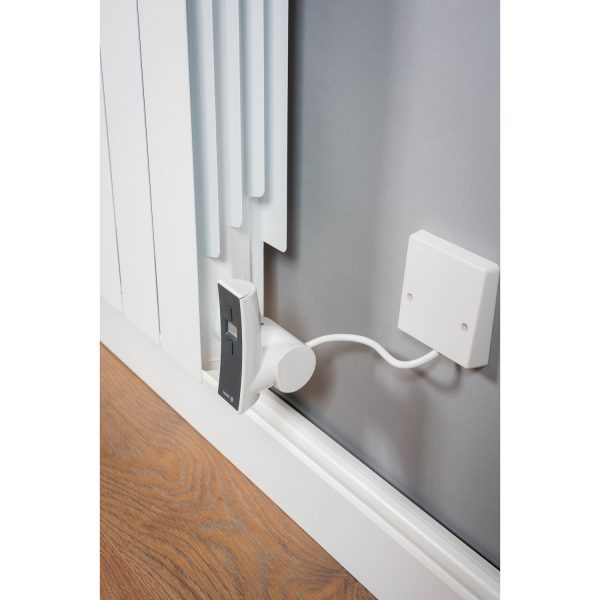 DQ Osset Horizontal Aluminium Fully Electric App controlled Designer Radiator - Image 5