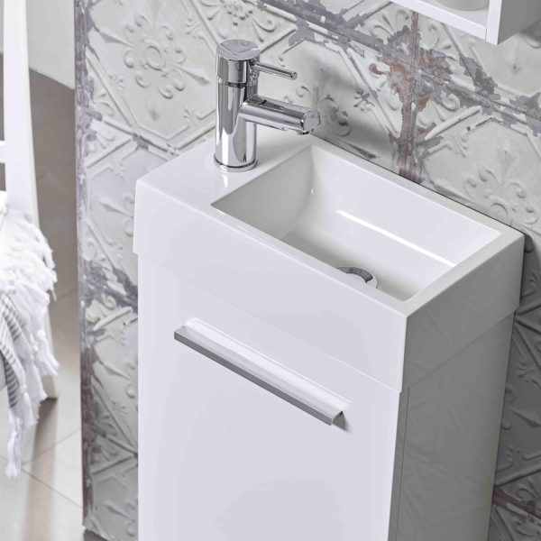 Roper Rhodes R2 Drive Wall Mounted Cloakroom Vanity Unit - Image 2