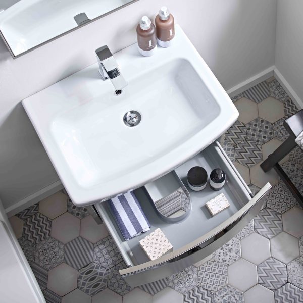 Roper Rhodes R2 Plan 600mm Wall Mounted Vanity Unit - Image 2