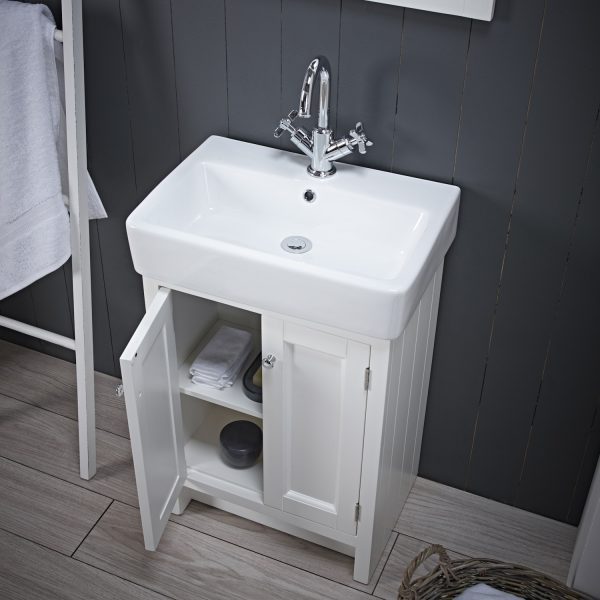 Roper Rhodes Timeless Hampton Freestanding Two Door Vanity Unit - Image 2