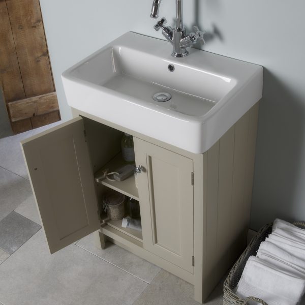 Roper Rhodes Timeless Hampton Freestanding Two Door Vanity Unit - Image 3
