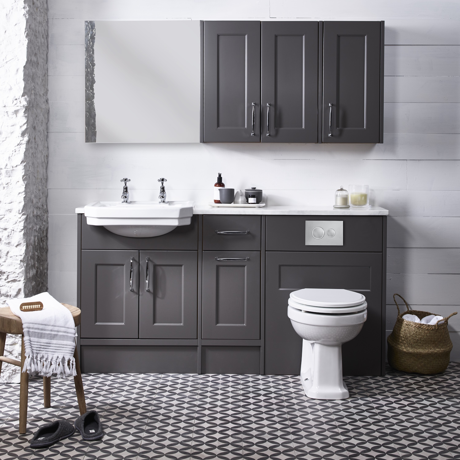 Roper Rhodes Burford Fitted Bathroom Furniture Mercury Homecare