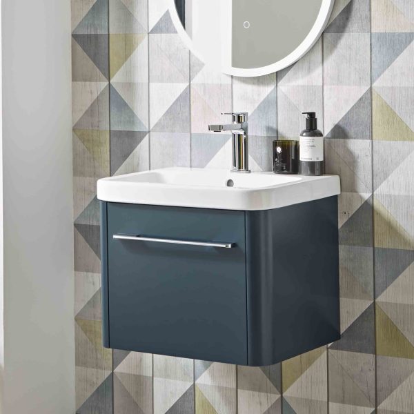 Roper Rhodes R2 Contour 600mm Wall Mounted Wash Unit and Basin