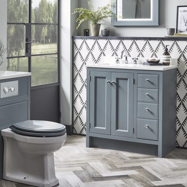 Roper Rhodes Timeless Hampton 800 Underslung Basin Unit - Image 3