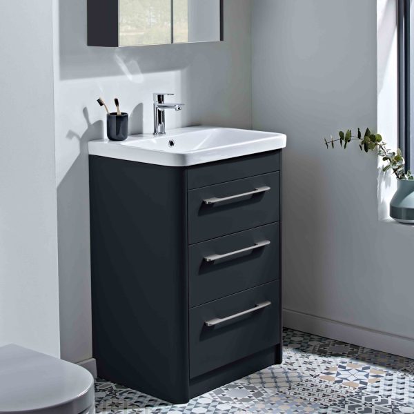 Roper Rhodes R2 Contour 600mm Freestanding 3 Drawer Wash Unit