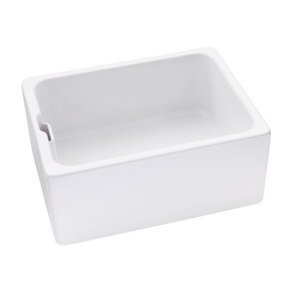 Abode New Belfast AW1022 1 Bowl Undermount Sink In White - Image 3