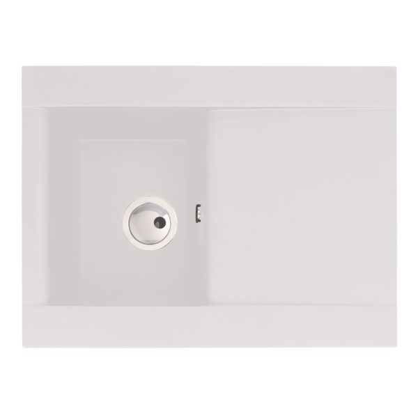 Abode Aspekt 1 Bowl & Drainer Granite Inset Sink - Image 6