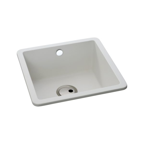 Abode Matrix Square GR15 1 Bowl Granite Inset Undermount Sink - Image 3