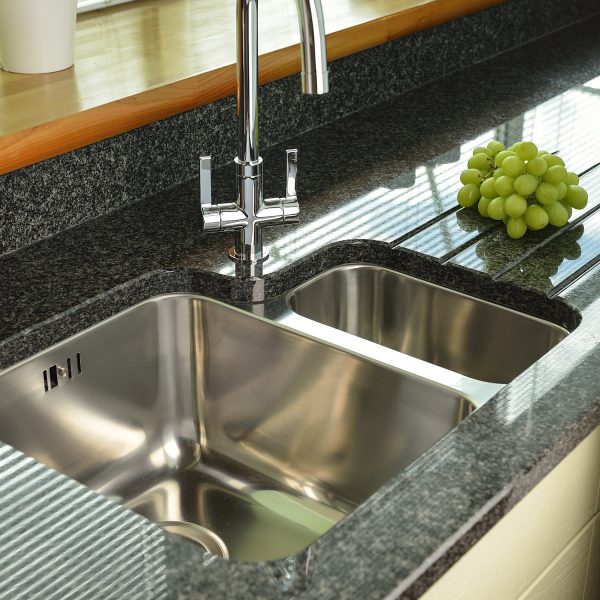 Abode Matrix R50 1.5 Bowl Undermount Inset Sink Stainless Steel