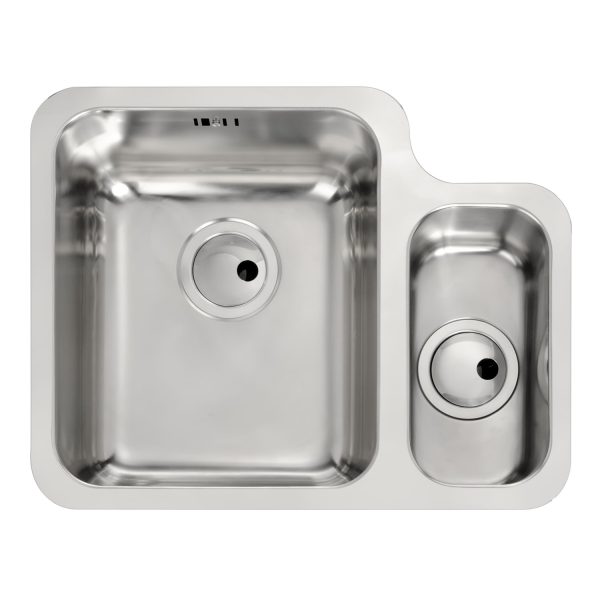 Abode Matrix R50 1.5 Bowl Undermount Inset Sink Stainless Steel - Image 4