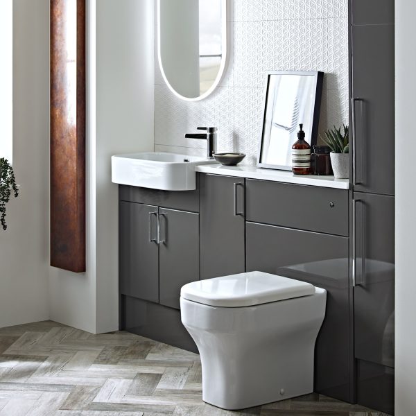 Roper Rhodes Aruba Fitted Furniture - Gloss Dark Clay - Image 2