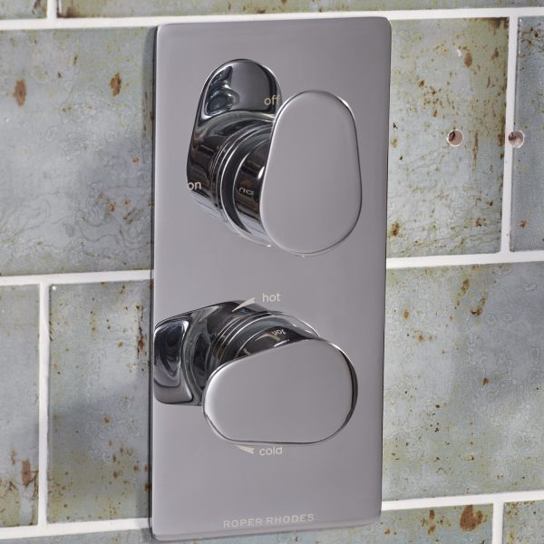 Roper Rhodes Clear Dual Function Shower System SVSET141 - Image 3