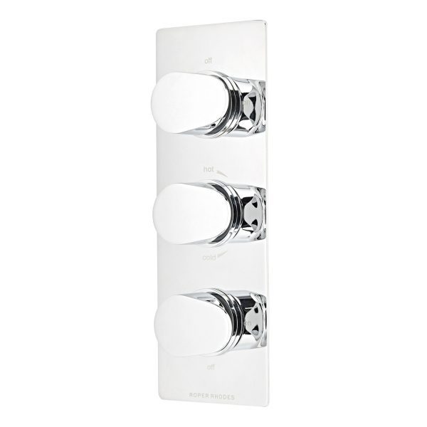 Roper Rhodes Clear Triple Function Shower System with Bath Filler SVSET142 - Image 2