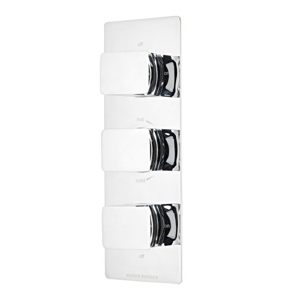 Roper Rhodes Elate Square Triple Function Shower System with Bath Filler SVSET109 - Image 3