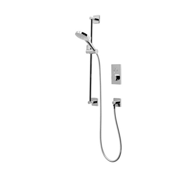 Roper Rhodes Event Click Single Function Shower System with Riser Kit SVSET155