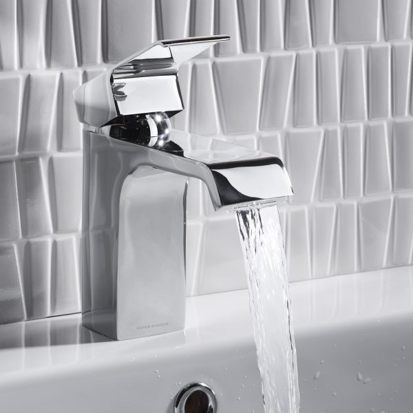 Roper Rhodes Hydra Basin Mixer with Click Waste in Chrome T151102 - Image 2