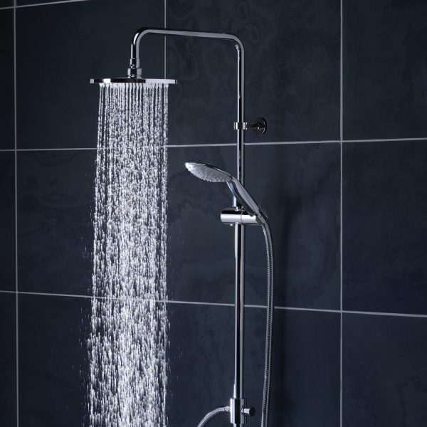 Roper Rhodes Storm Dual Function Bar Shower System with Shelf SVSET37 - Image 2