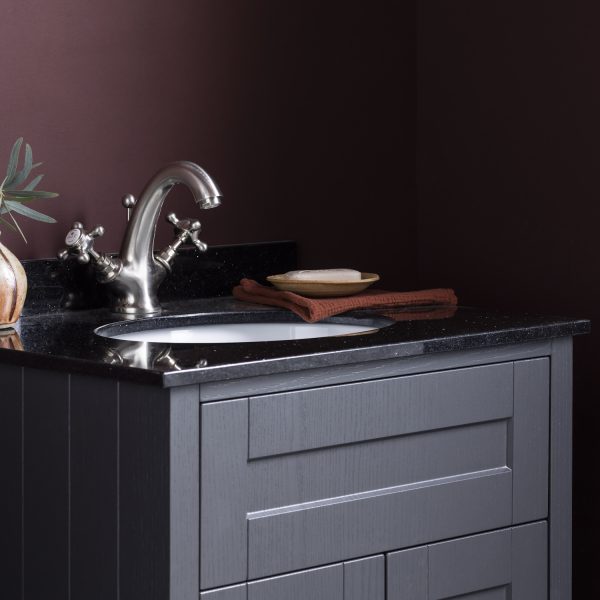 Bayswater Victrion 600mm Two Door Marble Wash Unit and Basin - Image 5