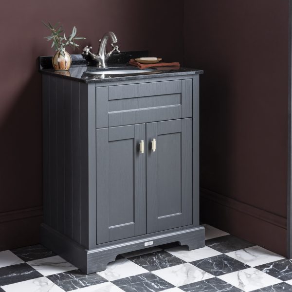Bayswater Victrion 600mm Two Door Marble Wash Unit and Basin