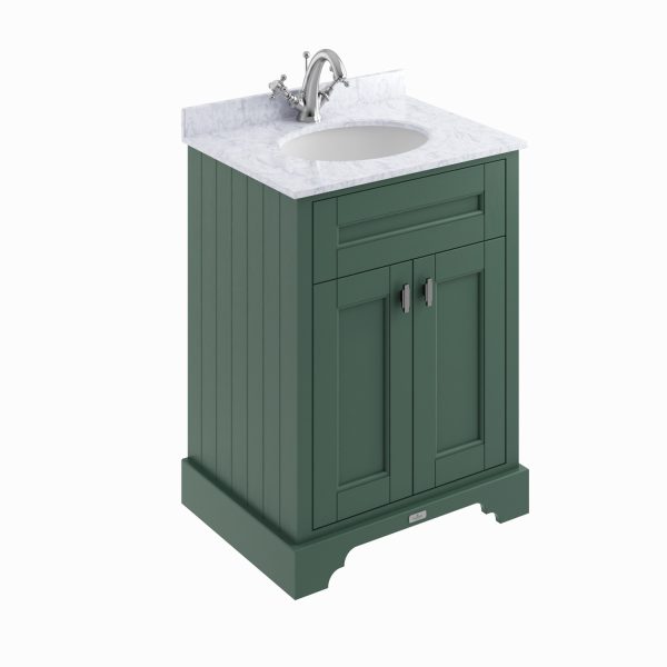 Bayswater Victrion 600mm Two Door Marble Wash Unit and Basin - Image 4