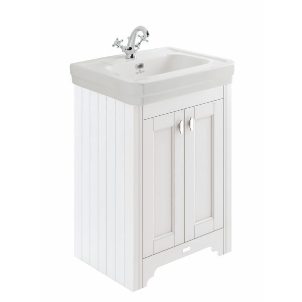 Bayswater Victrion 640mm Two Door Wash Unit and Ceramic Basin - Image 2