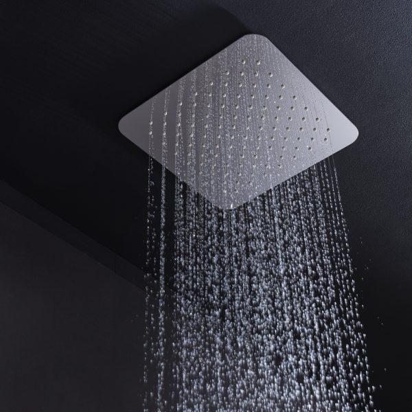 Roper Rhodes Event Click Dual Function Shower with Square Overhead Shower and Handset Holder SVSET162 - Image 2