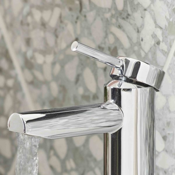 Roper Rhodes Storm Nova Basin Mixer Tap with Click Waste in Chrome T461102 - Image 2